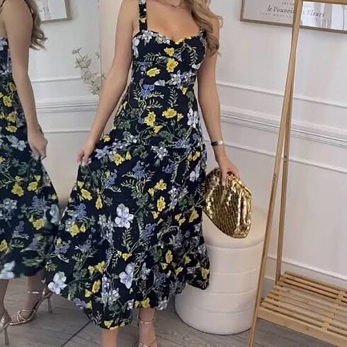 Zara ZW collection fisto işlemeli elbise