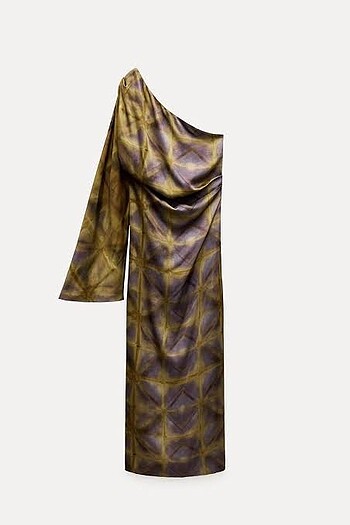 xs Beden çeşitli Renk Zara ZW collection asimetrik elbise