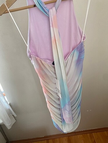 Zara Zara drapeli elbise