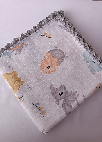  Beden çeşitli Renk Muslin bebek ortusu