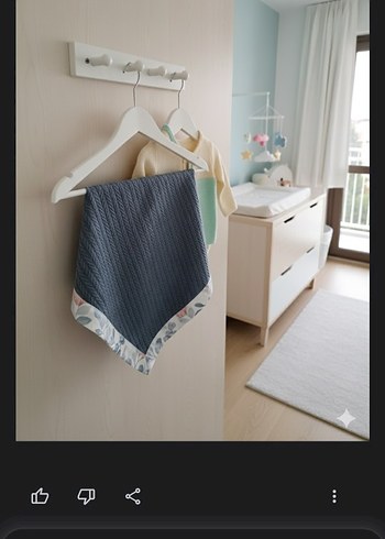 Mavi Bebek Battaniyesi - Görsel 5