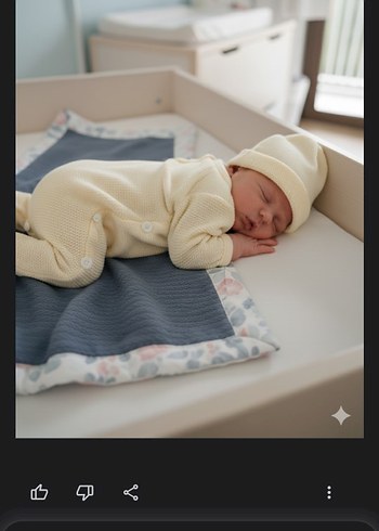 Mavi Bebek Battaniyesi - Görsel 2