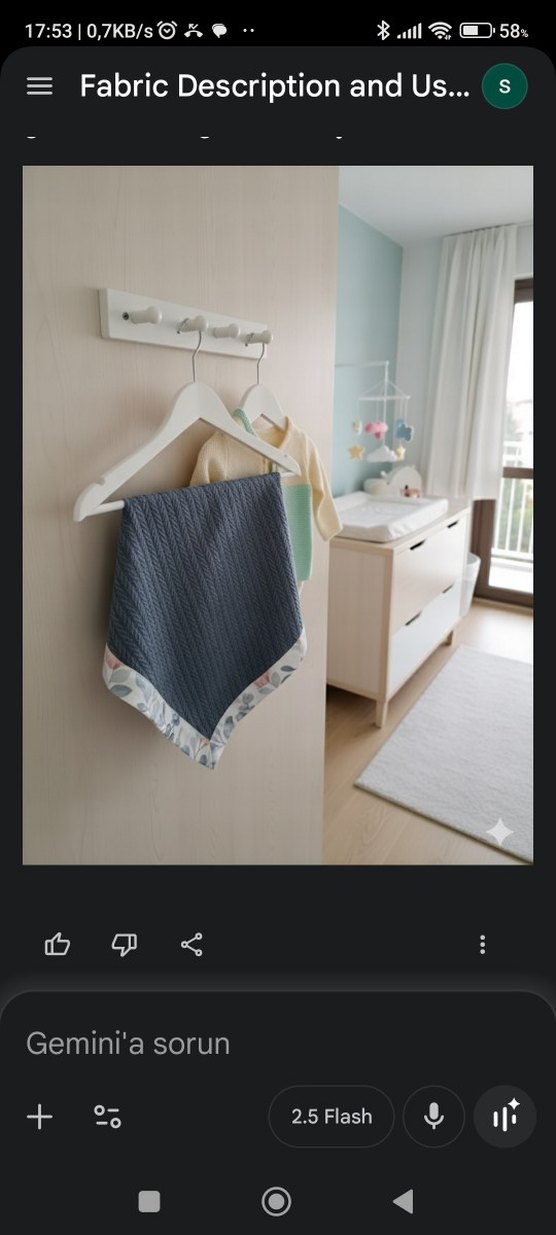 Mavi Bebek Battaniyesi - Görsel 5