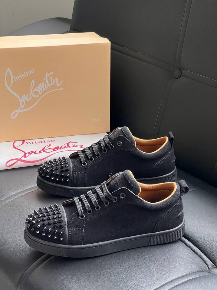 Christian Louboutin Siyah Düşük Bilekli Sneaker — görsel 2/4