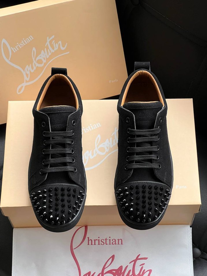 Christian Louboutin Siyah Düşük Bilekli Sneaker — görsel 4/4