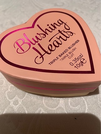 Beden çeşitli Renk l Heart Makeup Blushing Hearts