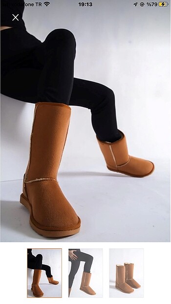 37 Beden Uzun Taba Ugg