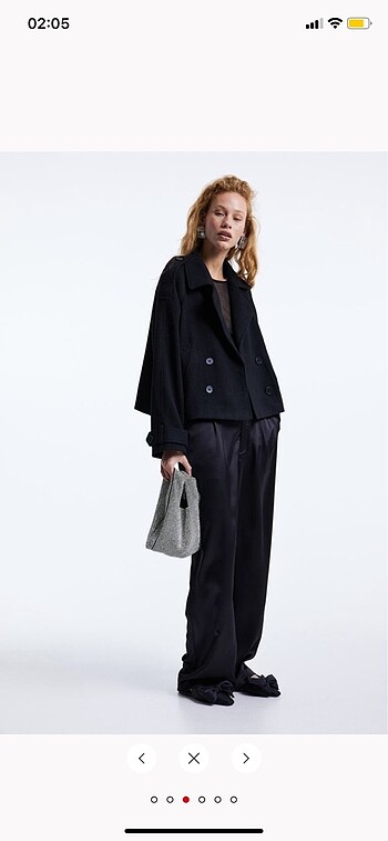 H&M H&M kruvaze ceket