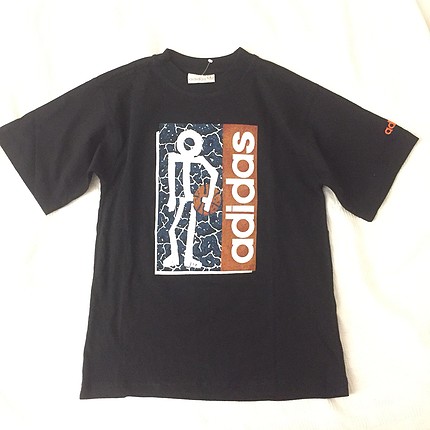 Adidas adidas vintage streetballl t-shirt tişort