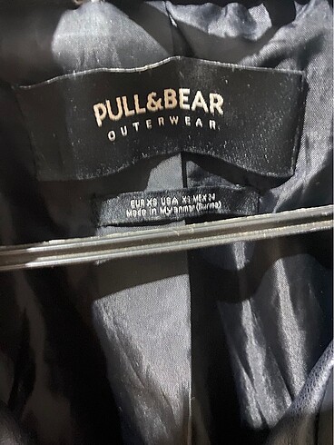 xs Beden Pull Bear Deri Ceket
