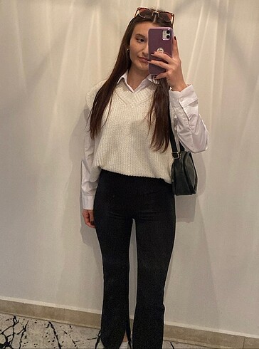 Trendyolmilla Yırtmaçlı Pantolon