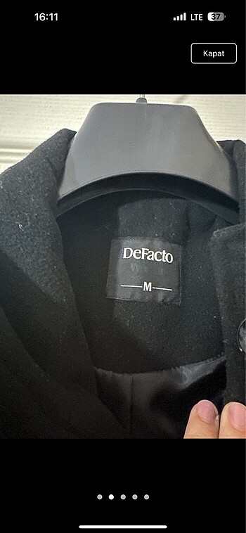 Defacto Siyah Kaban