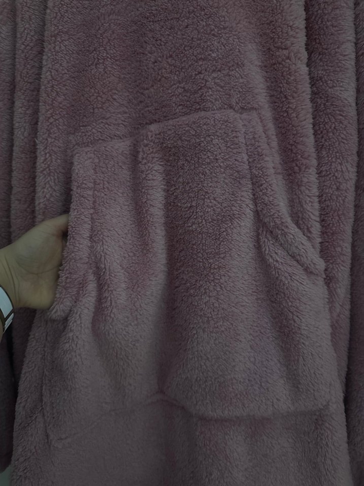 Giyilebilir Pembe Battaniye - Görsel 3