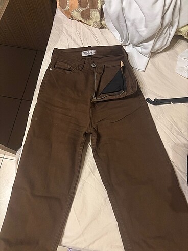 Kahverengi jeans