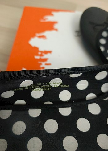 32 no Kızlar için Siyah Puantiyeli Fiyonklu Babet - Görsel 7