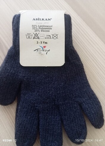 Sıfır 3 5 yaş eldiven - Görsel 7