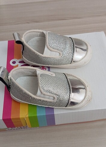 Kız Bebek simli ayakkabı - Görsel 13