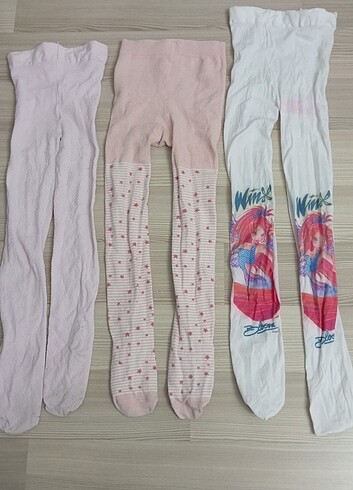 LCW Waikiki 5 6 yaş 3 adet kilotlu çorap  - Görsel 7