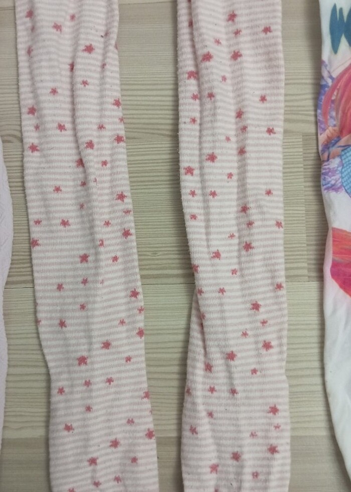 LCW Waikiki 5 6 yaş 3 adet kilotlu çorap  - Görsel 3