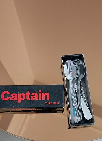 Diğer sıfır kutulu 12 adet çay kaşığı