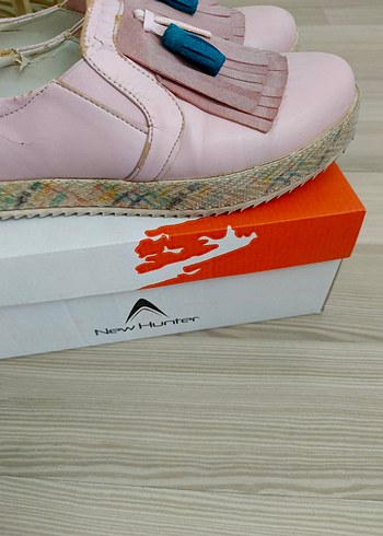 36 Beden Vicco 36 no Püsküllü Pembe Dolgu Topuklu Espadril