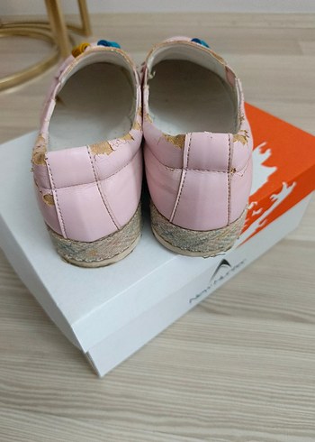 Vicco 36 no Püsküllü Pembe Dolgu Topuklu Espadril - Görsel 6