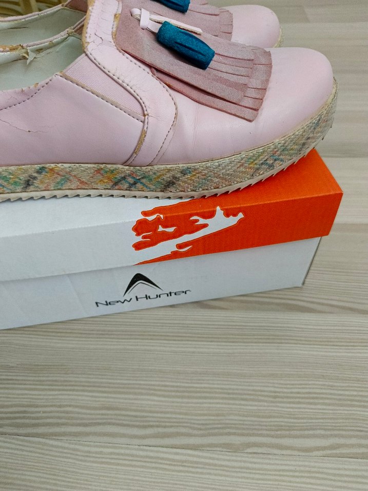 Vicco 36 no Püsküllü Pembe Dolgu Topuklu Espadril - Görsel 3