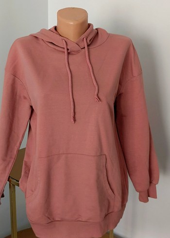 LC Waikiki LCW Wakiki XS L da olur Pembe Kapüşonlu Rahat Kesim Sweatshirt