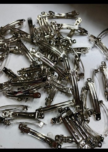 Sıfır Metal Kadın Saç Tokası Seti 10 adet - Görsel 7