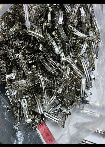 Sıfır Metal Kadın Saç Tokası Seti 10 adet - Görsel 4