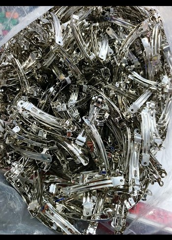 Sıfır Metal Kadın Saç Tokası Seti 10 adet - Görsel 2