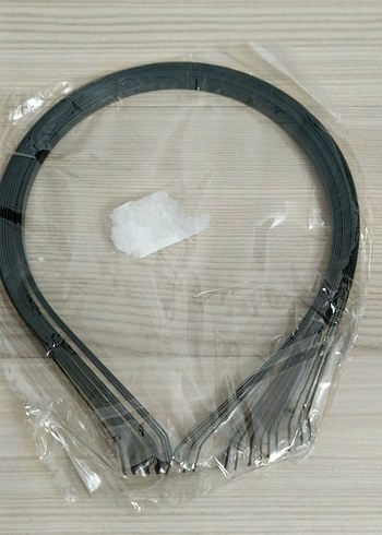 Sıfır 12 adet paketli siyah metal boş taç - Görsel 5