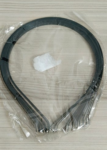 Sıfır 12 adet paketli siyah metal boş taç - Görsel 4