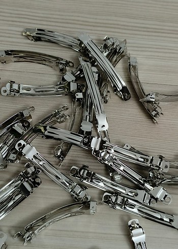 Sıfır metal Gri Metal Kadın Saç Tokaları - Görsel 6