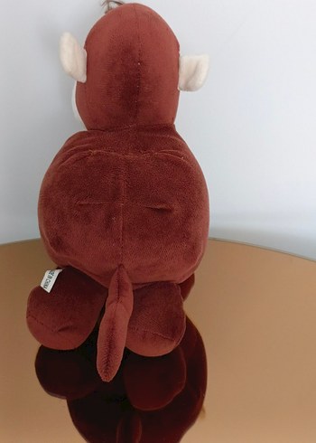Beden 32 cm Renkli Kahverengi Peluş Maymun Oyuncak