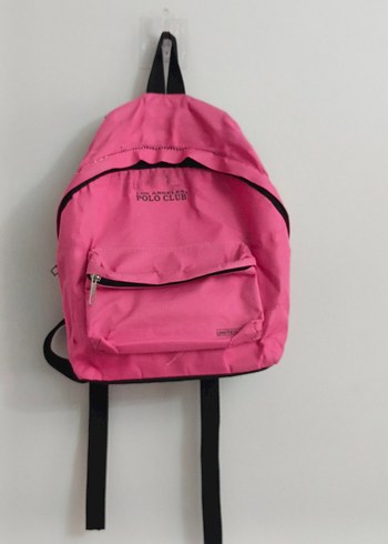 U.S Polo Assn. Polo Orta Boy Canli Pembe Polo Ralph Lauren Sirt Cantasi