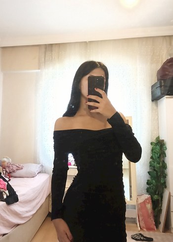Zara Siyah Elbise