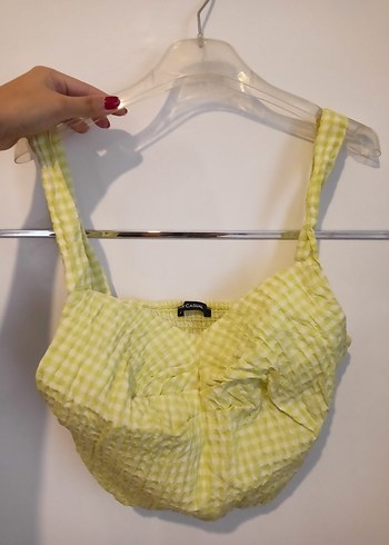 LCW Sarı Crop