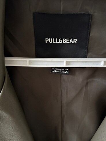 Pull and Bear P&B deri trenç