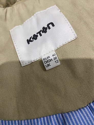 Koton Kadın trenchoat