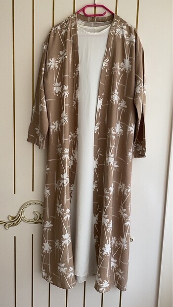 42 Beden camel Renk Kimono takımı