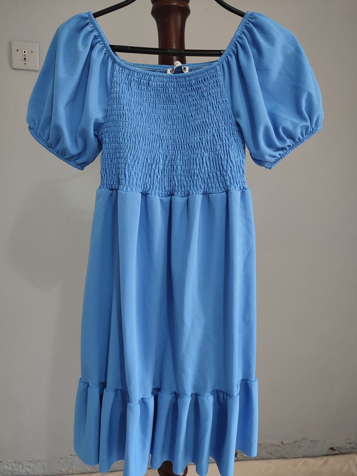 Balon Kol Elbise - Görsel 2