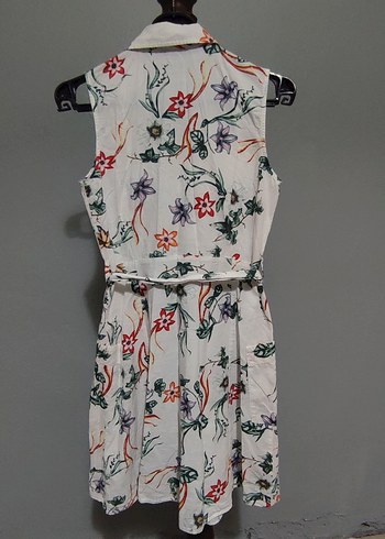 Colin's Keten Elbise - Görsel 2