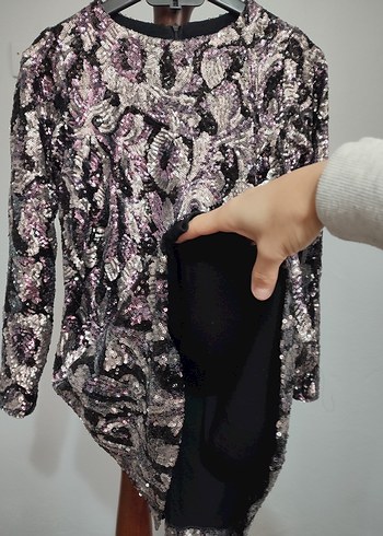 Payetli Tunik Elbise - Görsel 4