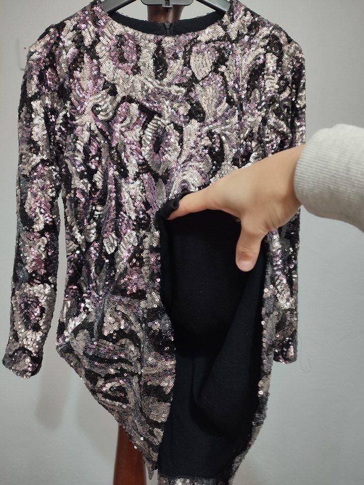 Payetli Tunik Elbise - Görsel 4