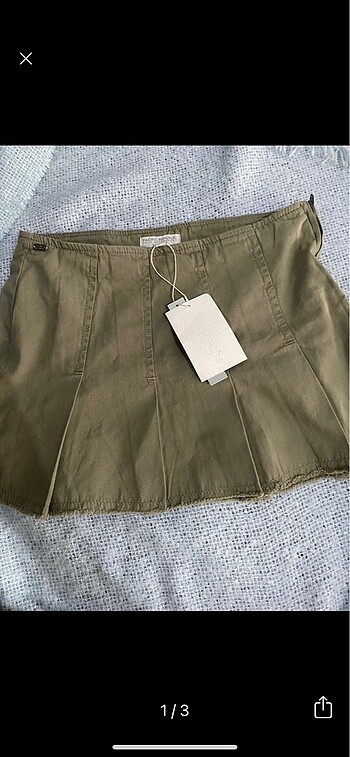 pull&bear pileli etek