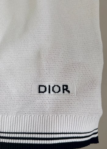 Dior Kadın Beyaz Kısa Kollu Tişört - Görsel 2