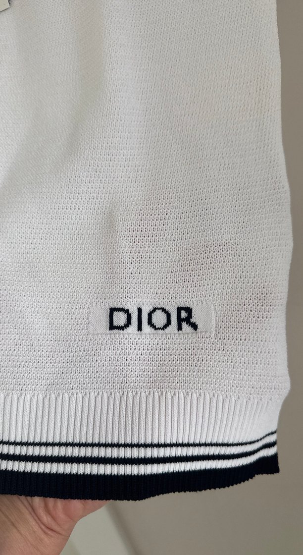 Dior Kadın Beyaz Kısa Kollu Tişört - Görsel 2