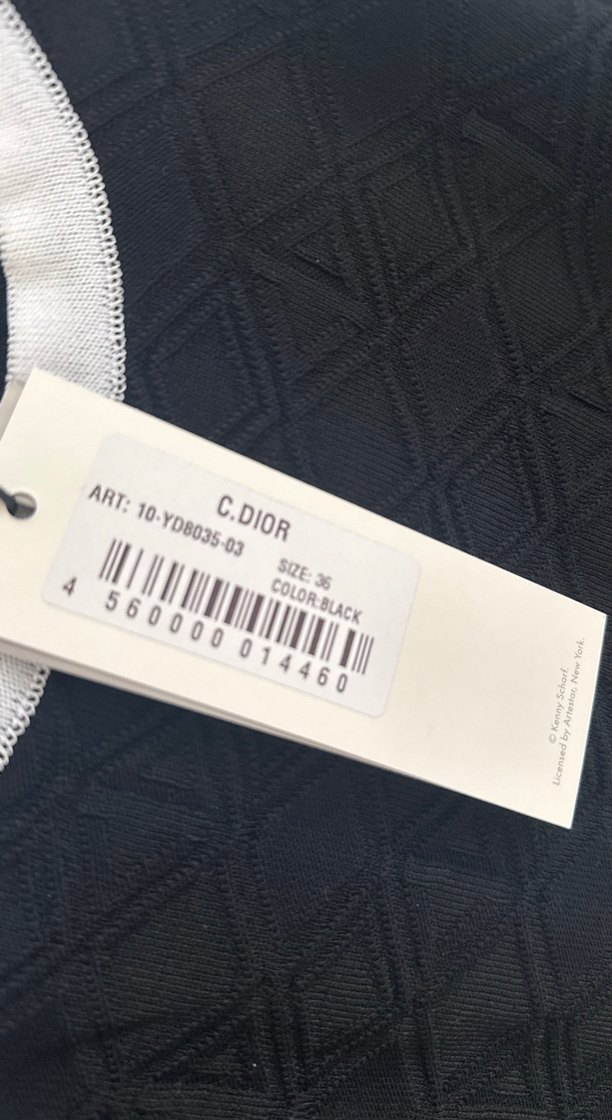 Siyah Beyaz Örme Atlet - Görsel 3