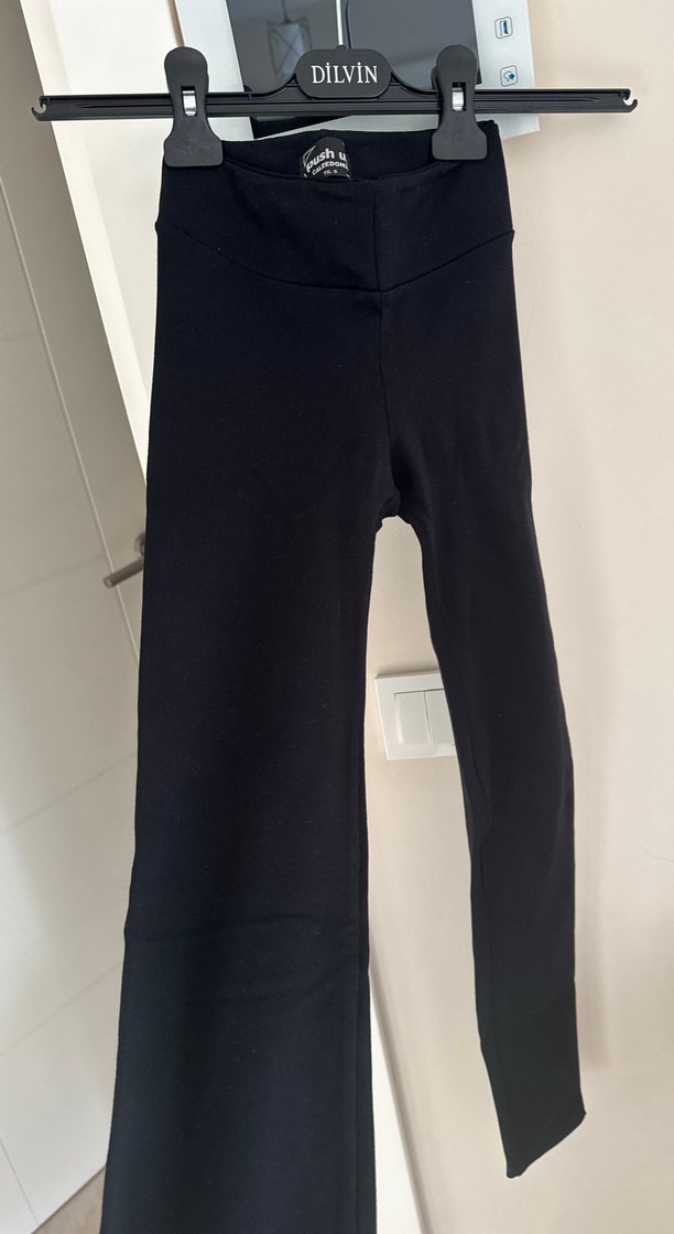 Siyah Kadın Spor Tayt - Dilvin - Görsel 2